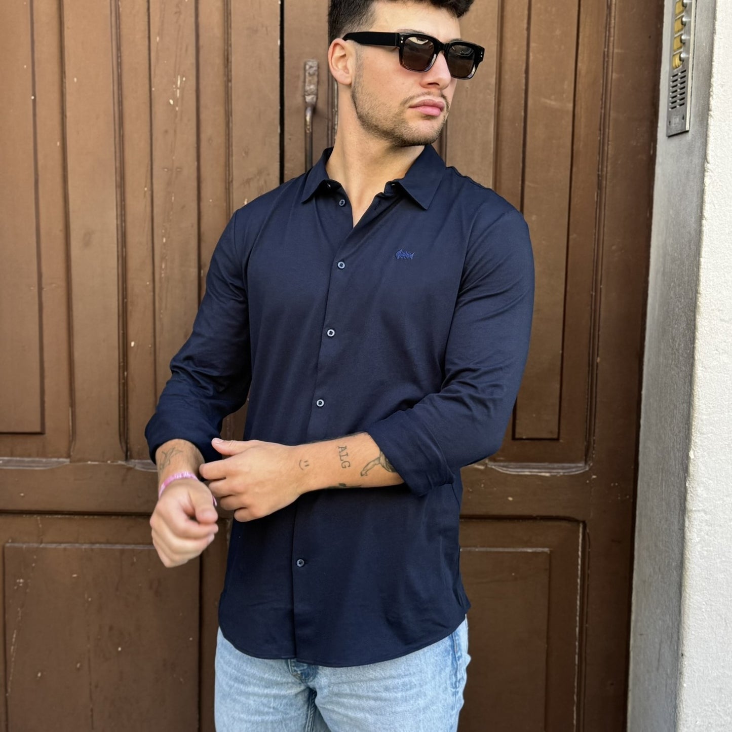 Camisa marino
