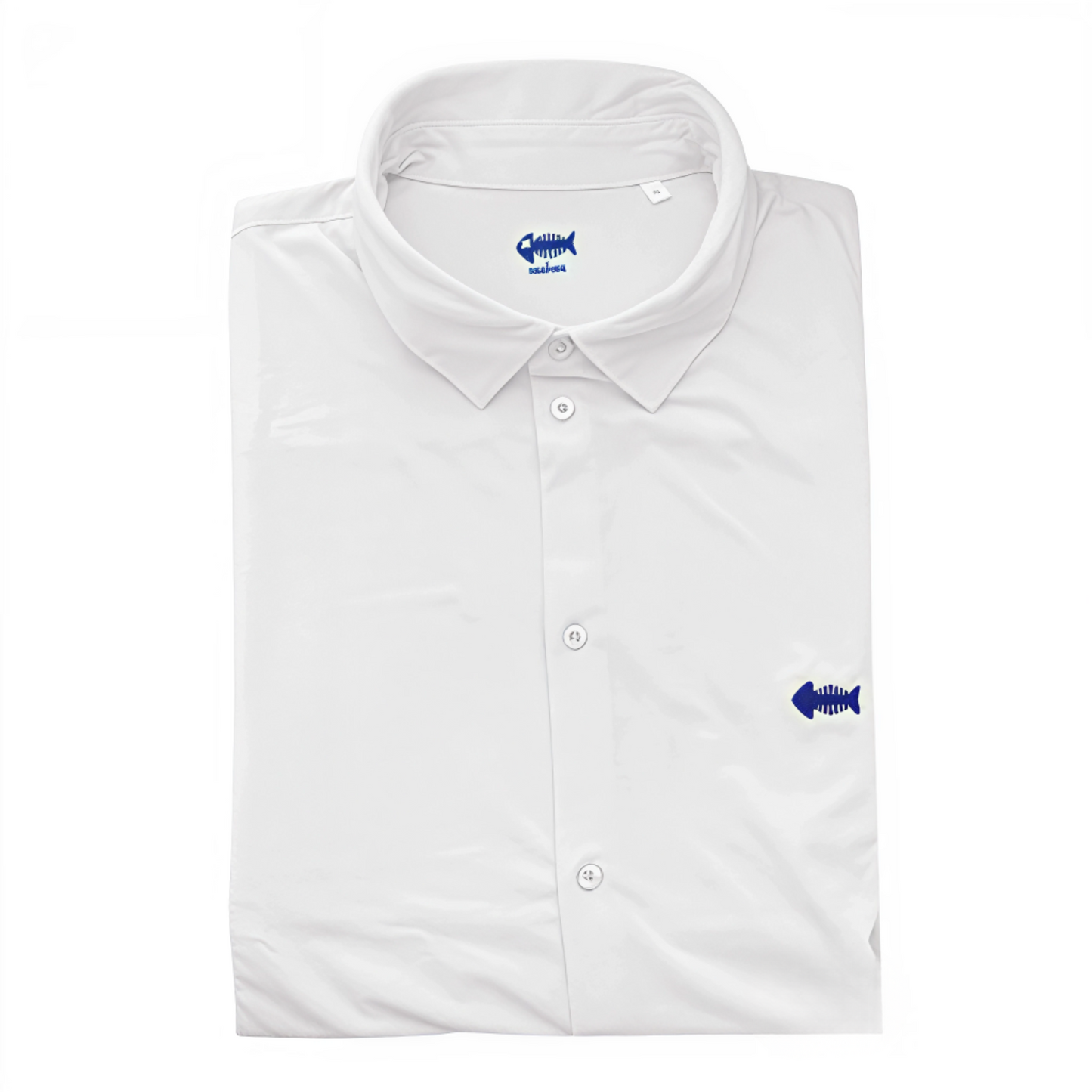 Camisa blanca (bordado marino)