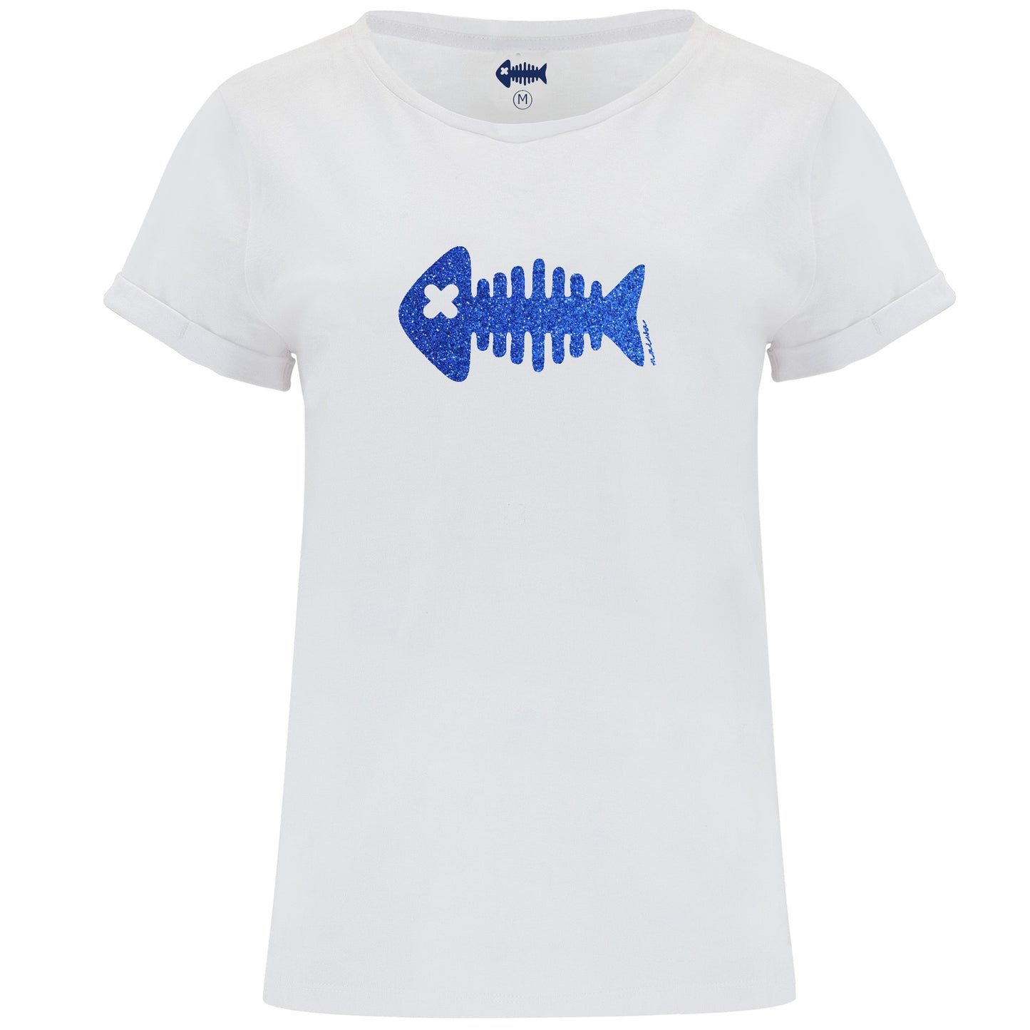 Camiseta Glitter azul