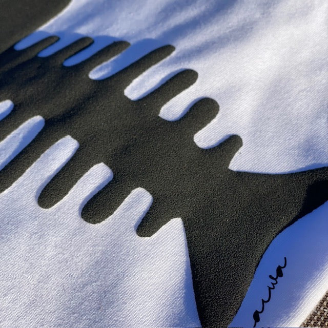 Camiseta blanca textura