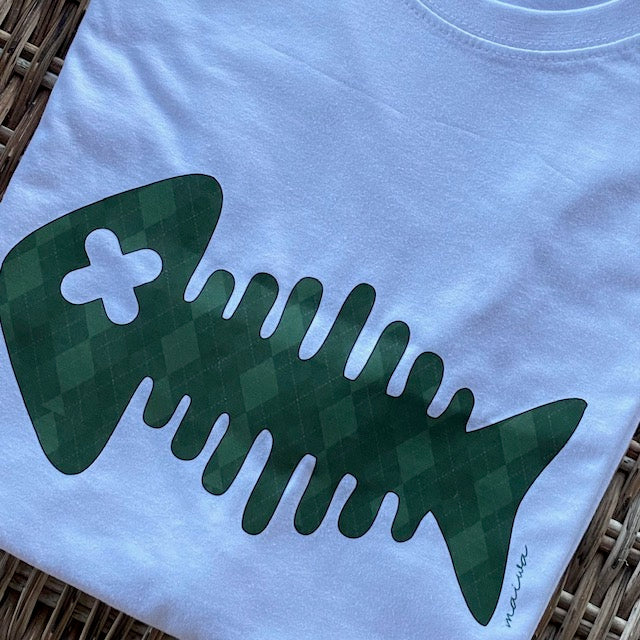 Camiseta Rombos verdes