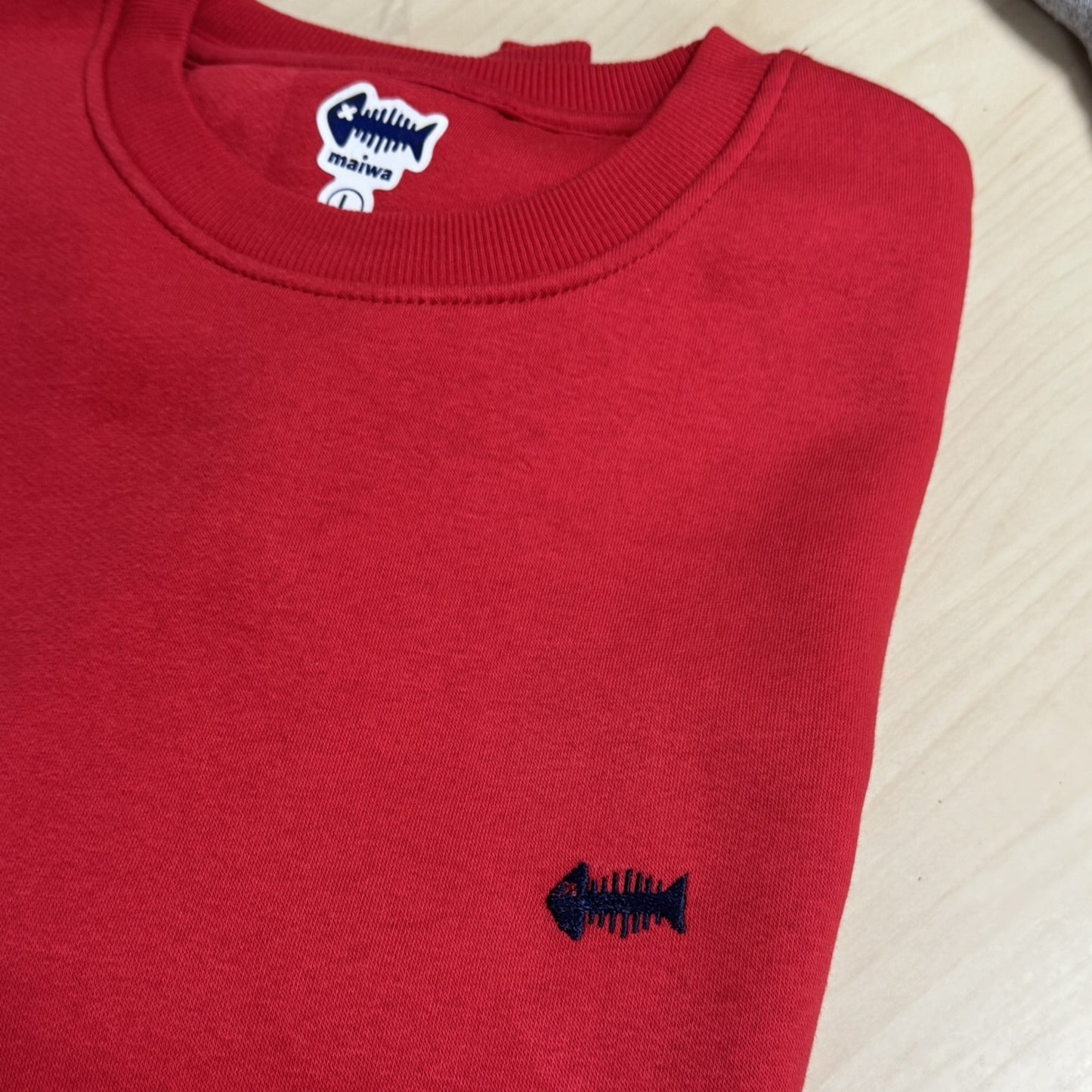 Sudadera Basica Roja