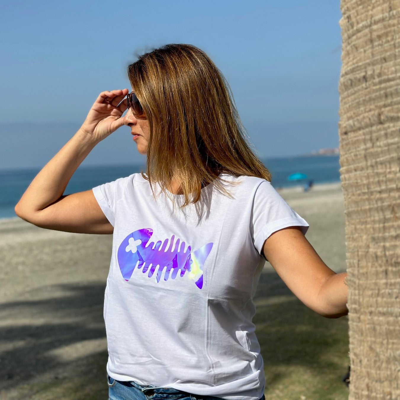 Camiseta chica espejo