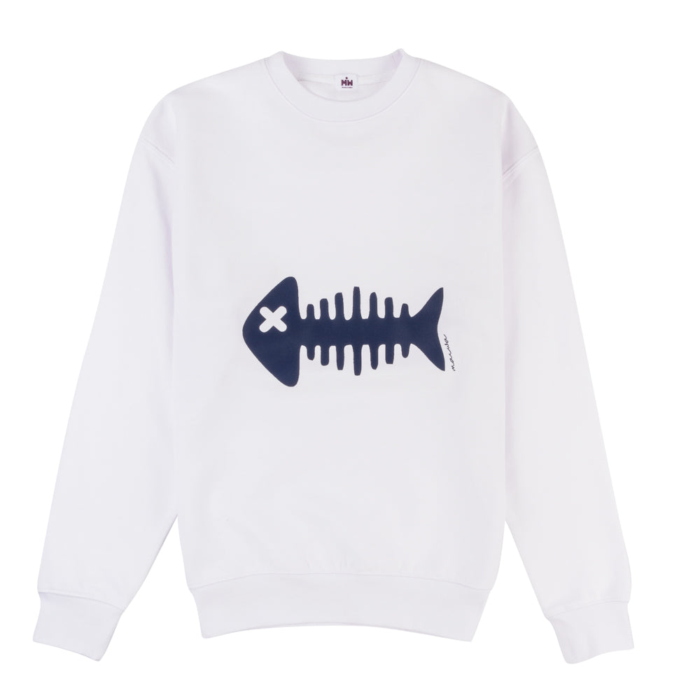 Sudadera RASPA KIDS en blanco