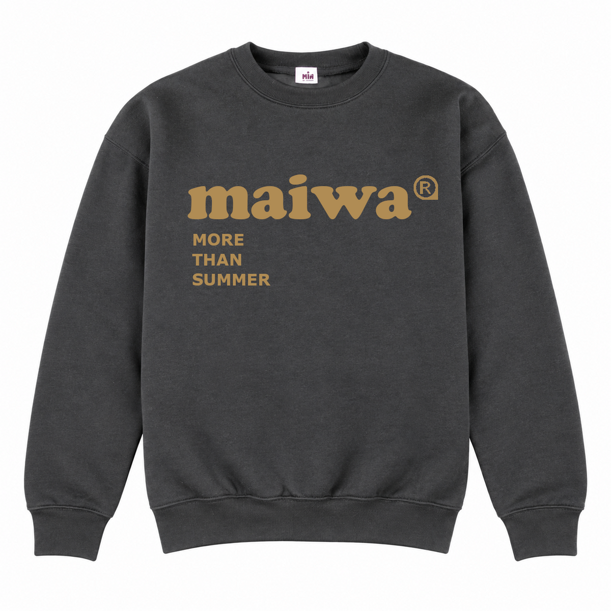 SUDADERA A-MORE GRIS ANTRACITA