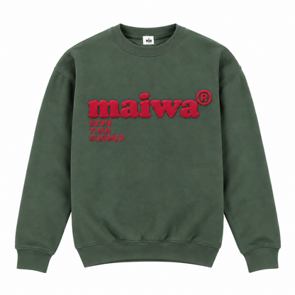 SUDADERA A-MORE VERDE