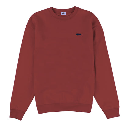 Sudadera Basica Roja