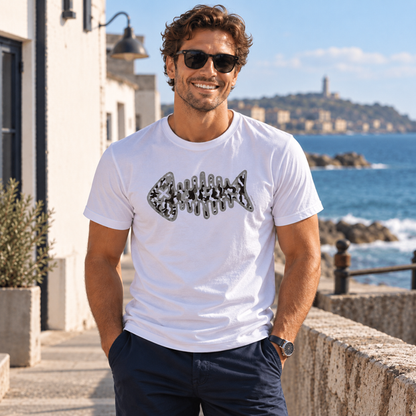 Camiseta camuflaje blanca