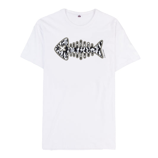 Camiseta camuflaje blanca
