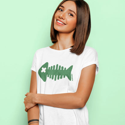 Camiseta Peter verde chica