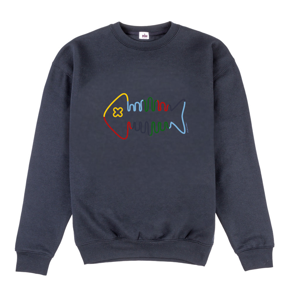 Sudadera Chamarel MARINO (print)