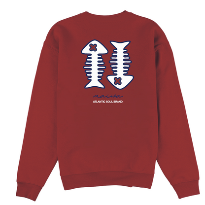 Sudadera Marea rojo